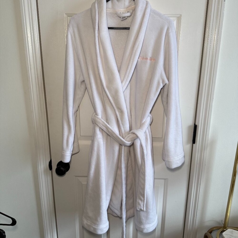 Calvin Klein Plush Bath Robe